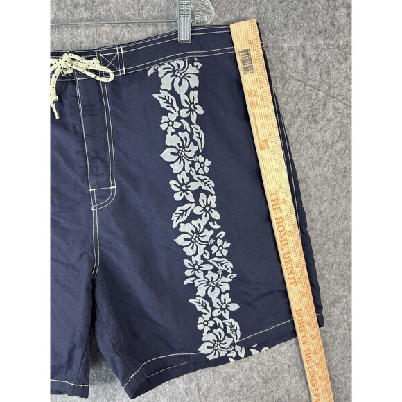 VTG Polo Sport Ralph Lauren Men's Swim Trunks Board Shorts Floral Size 40 - Picture 6 of 9
